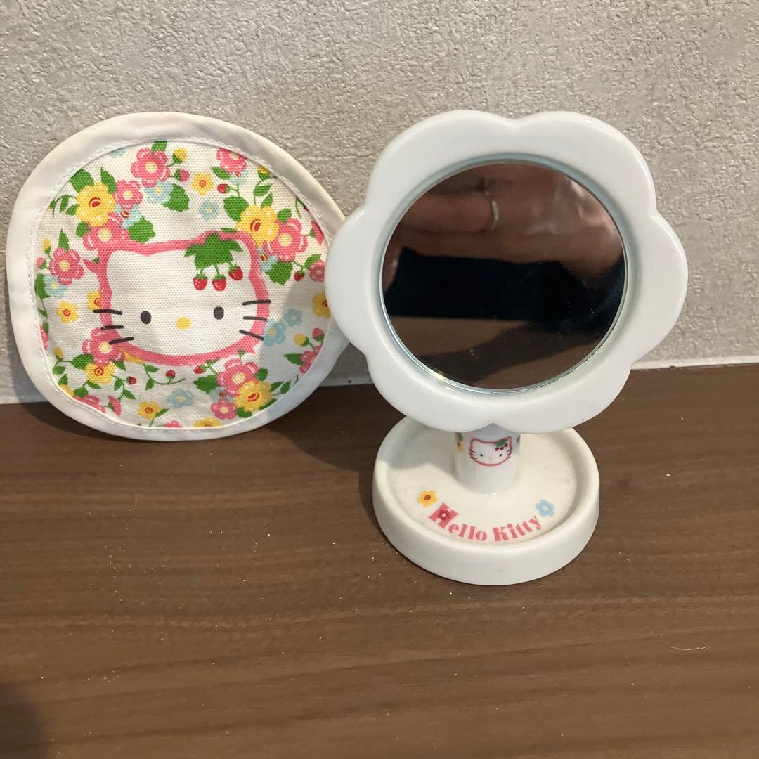 平成レトロ　当時物　ハローキティ　鏡