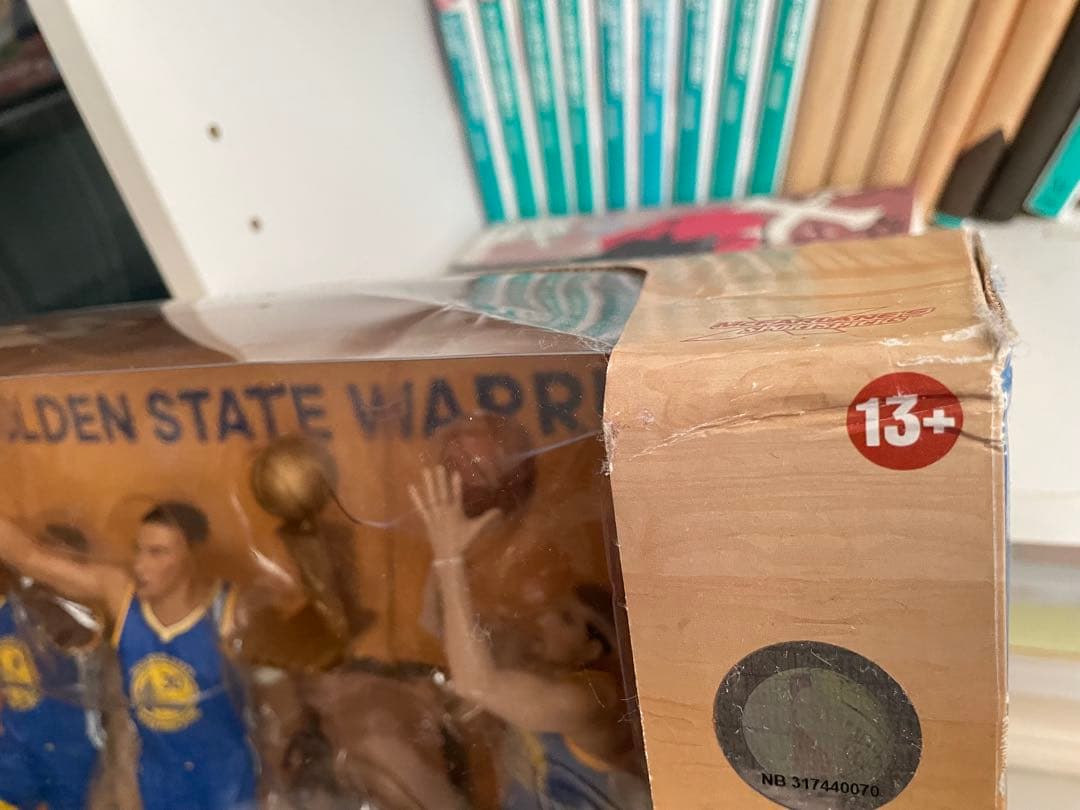 Rare Curry NBA Champs 2015 フィギュアセット