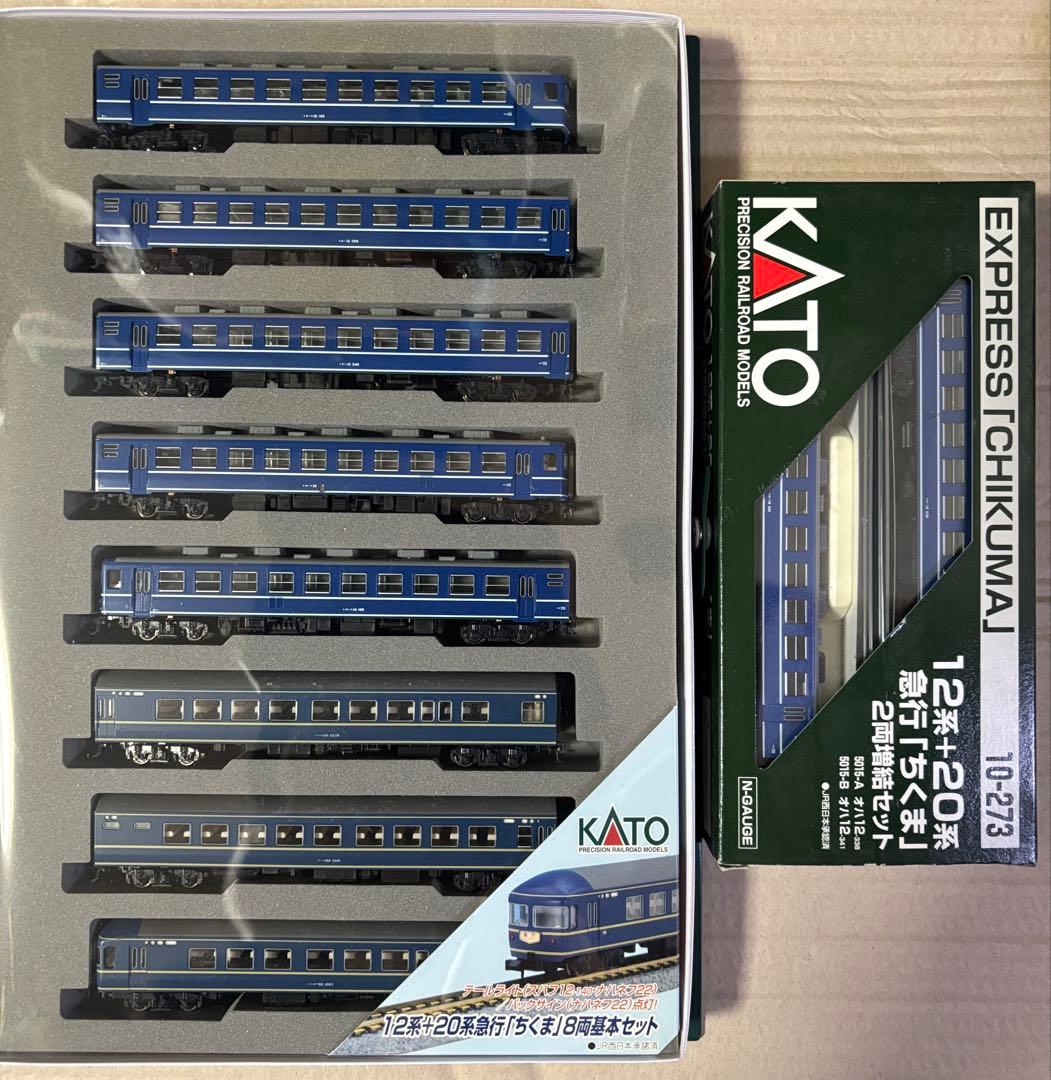 KATO 10-272 10-273 急行ちくま 基本増結セット+14系客車