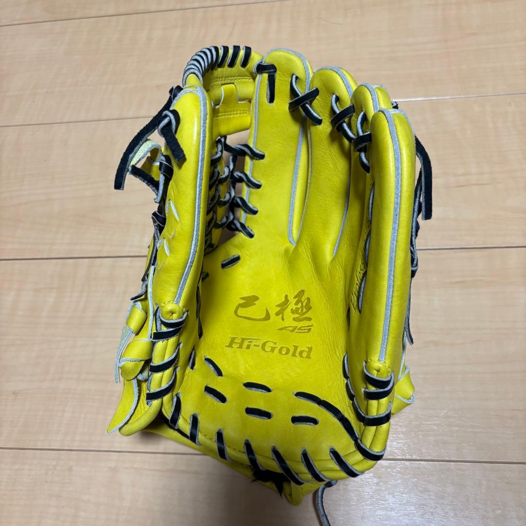 野球　一般軟式グローブ　ハイゴールド