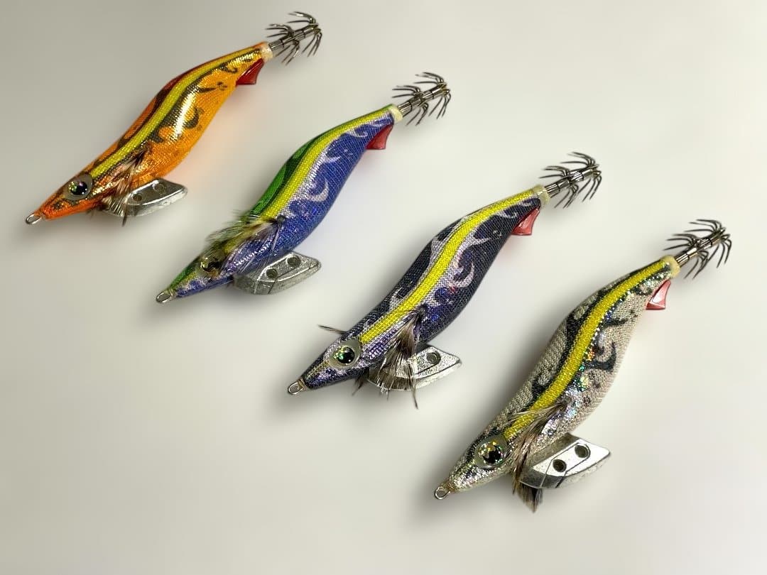 【超希少・4本セット】ヤマシタ エギ王K 黒潮スペシャル 3.5号 廃盤カラー