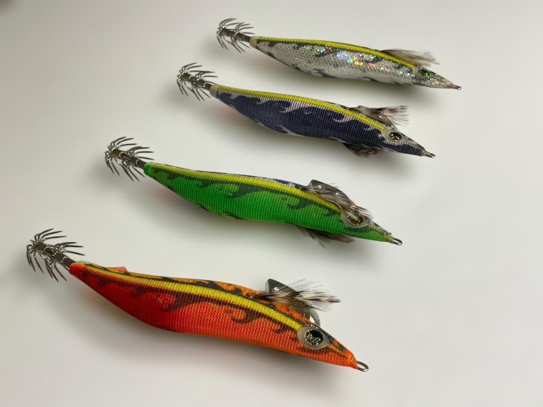 【超希少・4本セット】ヤマシタ エギ王K 黒潮スペシャル 3.5号 廃盤カラー