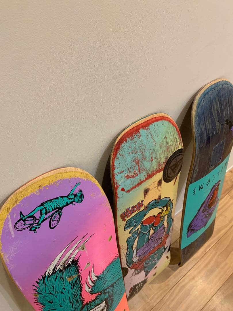 WELCOME skateboards デッキ 3枚セット　ウェルカム　スケボー