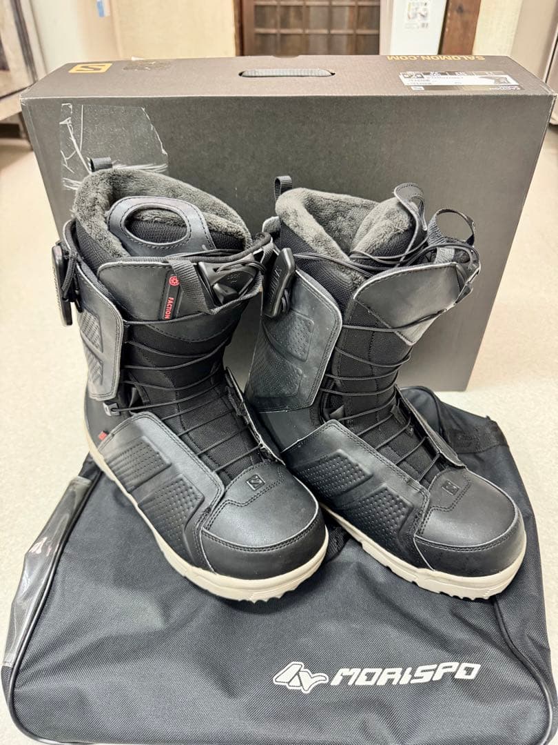 極美品！SALOMON FACTION 27.5cm サロモンスノーボードブーツ