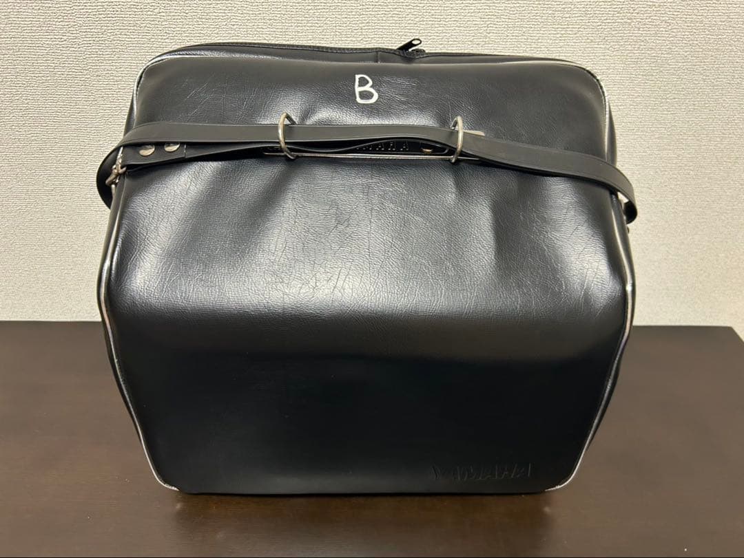 YAMAHA B-32B アコーディオン 黒・緑マーブル(状態良)