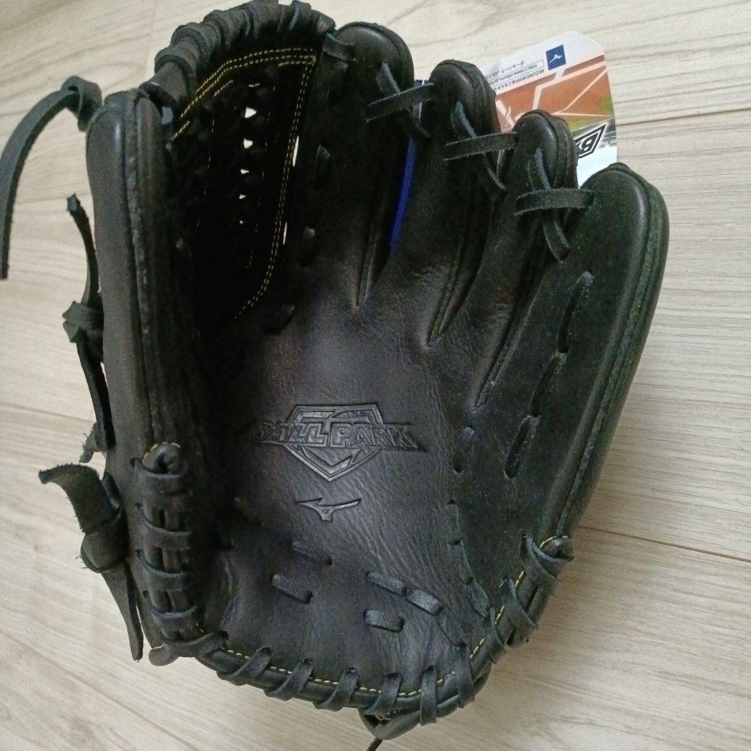 Mizuno ジュニア軟式グローブ Bail Park ブラックオールラウンド用