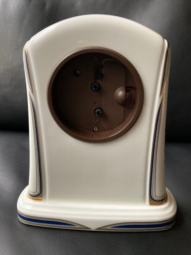 22,000円　有田焼　目覚まし　置時計 EMUAIR エミュエール　リズム時計