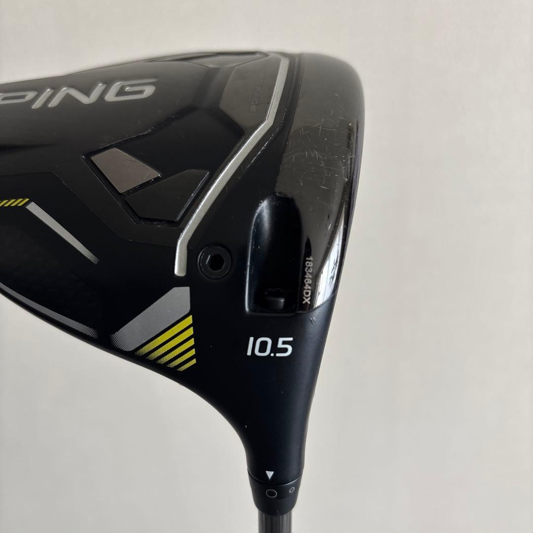美品 PING G430 MAX 10K 10.5 ツアー2.0 クロム65S
