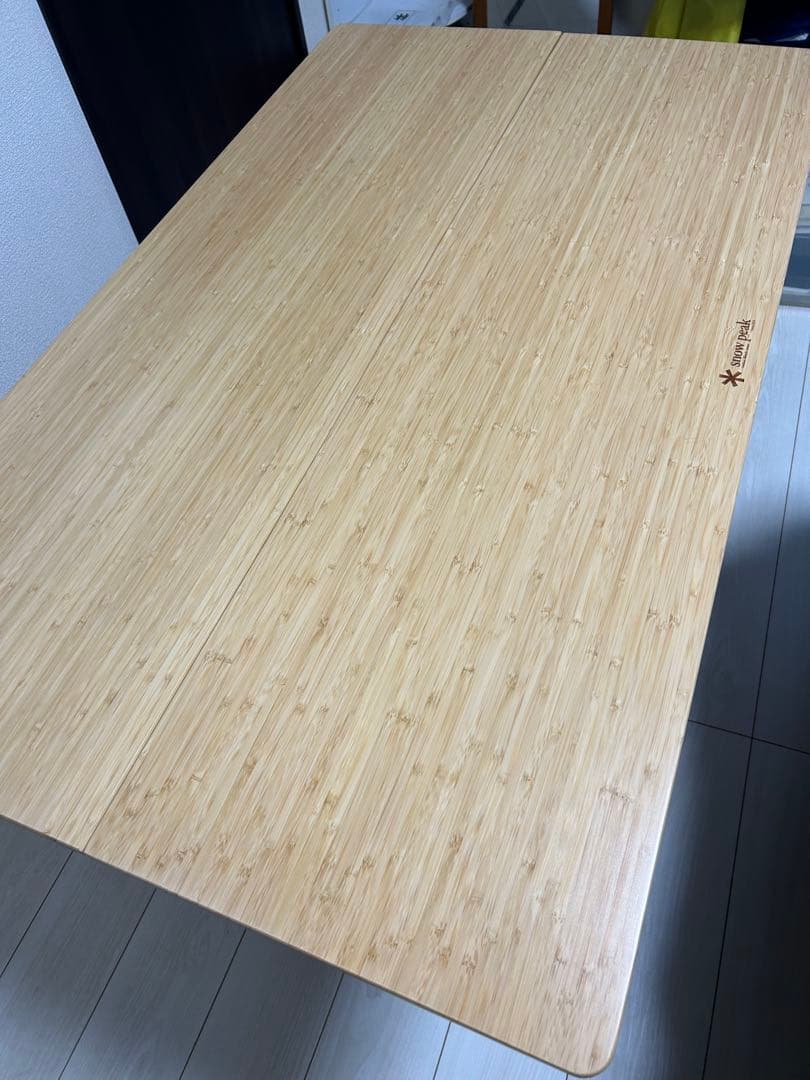 スノーピーク　ワンアクションテーブルロング Light Bamboo