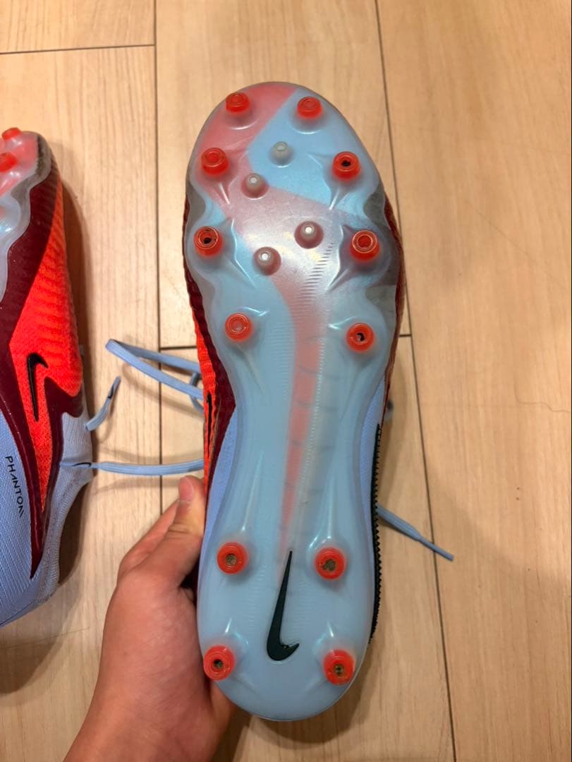 Nike Phantom サッカーシューズ オレンジ/青