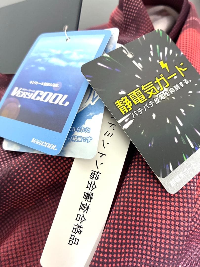 【早い者勝ち✨】新品 ヨネックス メンズ 半袖 ゲームシャツ O 総柄 レッド系