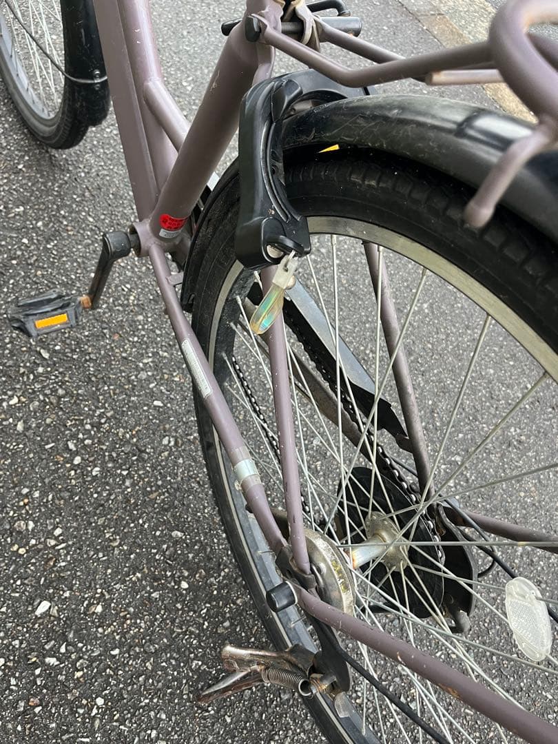 【うっちい 】26インチ　外装6段シティサイクル　丸石　兵庫県西宮市引取り