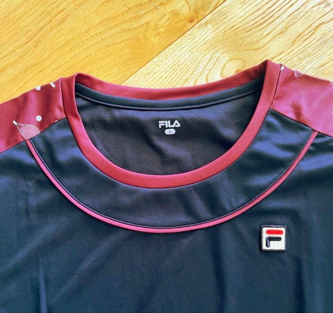 FILA♡【美品】2024FWラケット柄のセットアップ