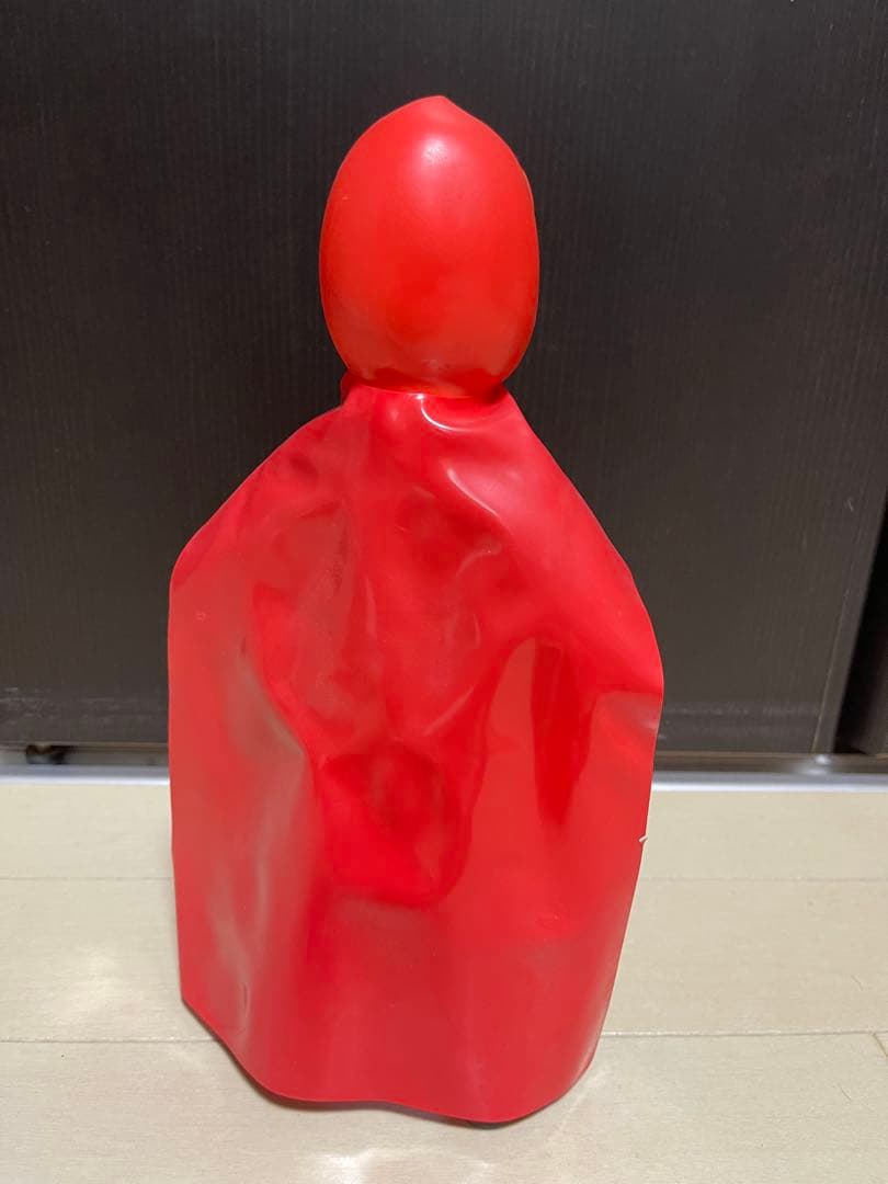 当時物　中嶋製作所　タイガーマスク　謎の魔人　スタンダードサイズソフビ　マント付