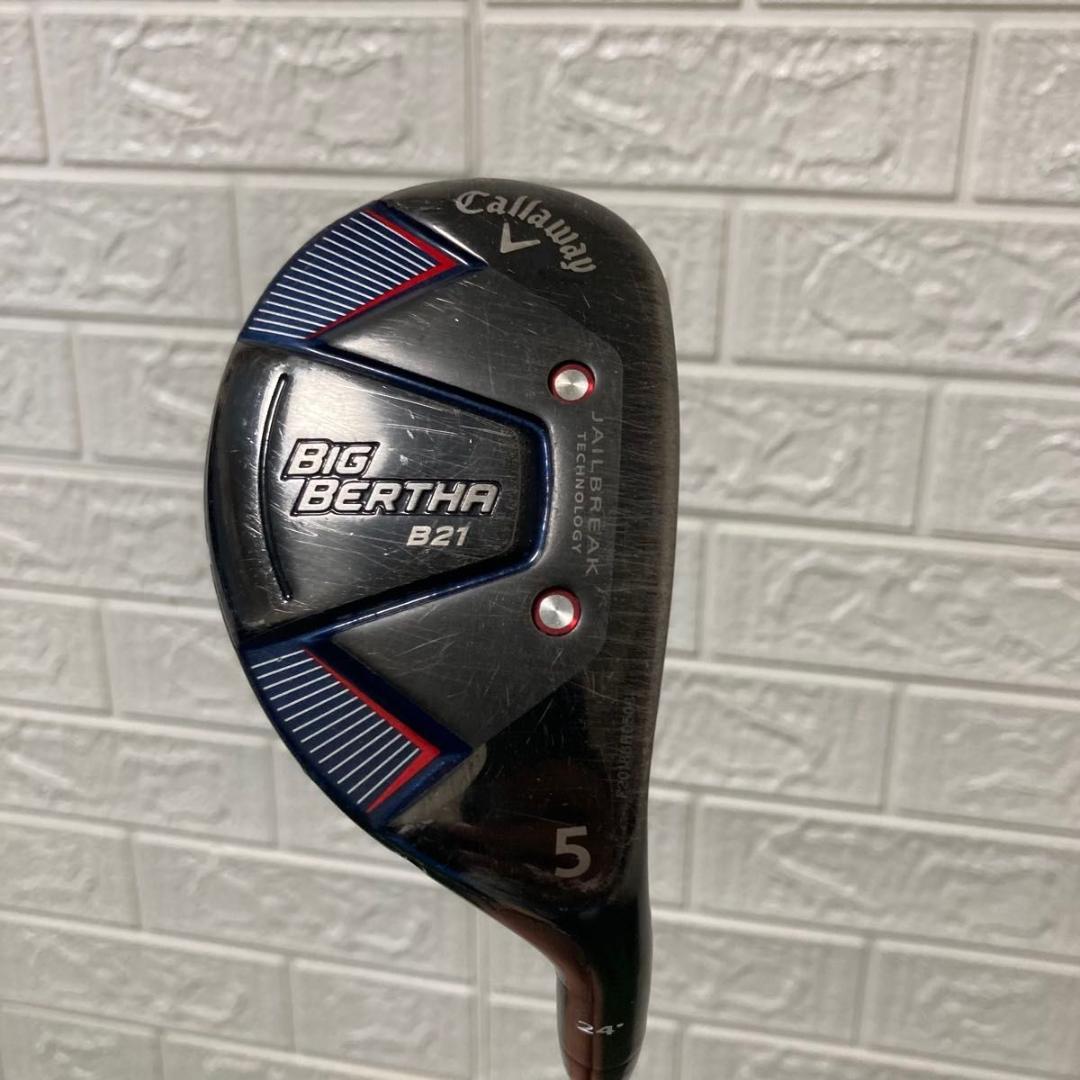 キャロウェイ BIG BERTHA B21 ユーティリティ 5H フジクラ