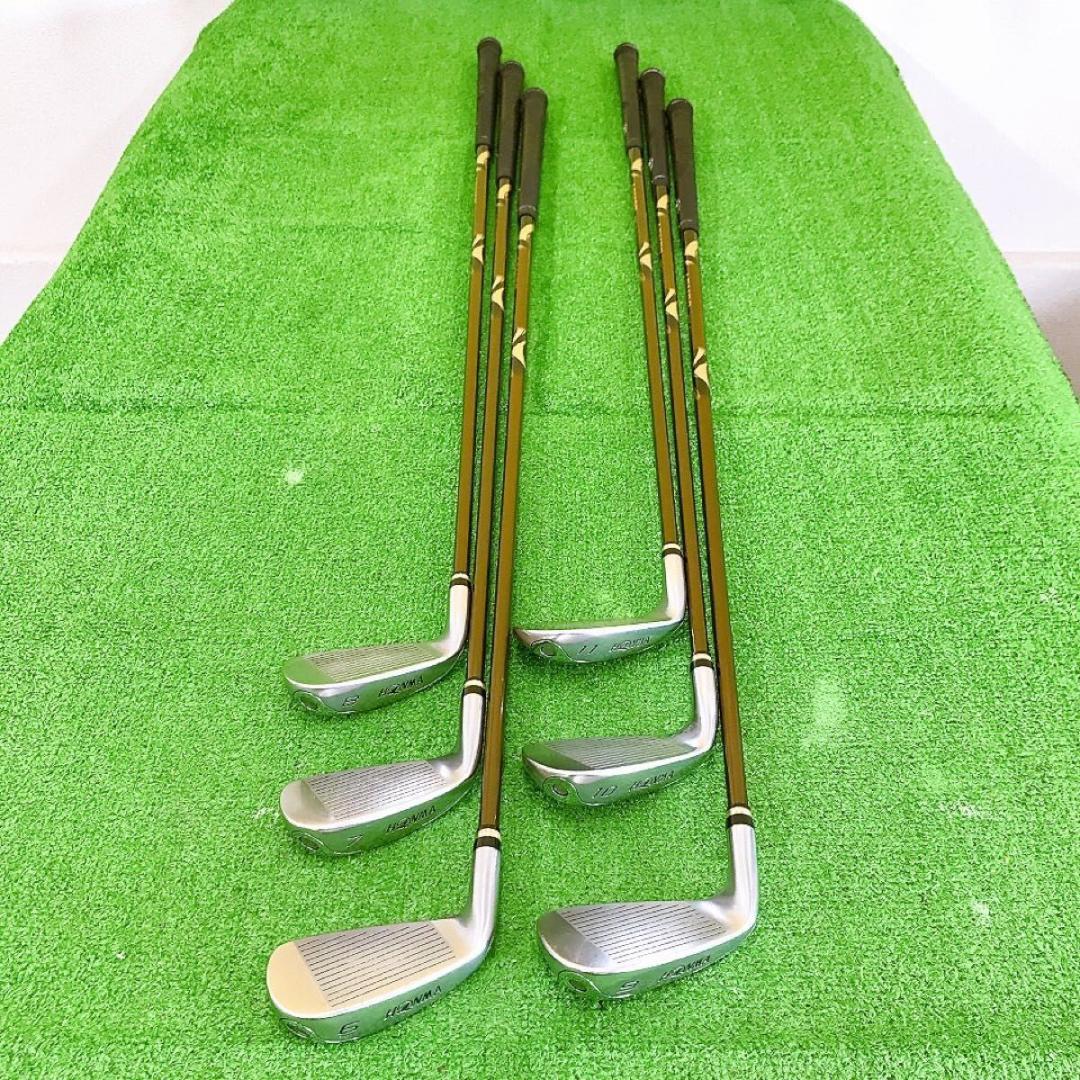 サ68★★★HONMA BERES MG700 星3S 超豪華6本アイアンセット