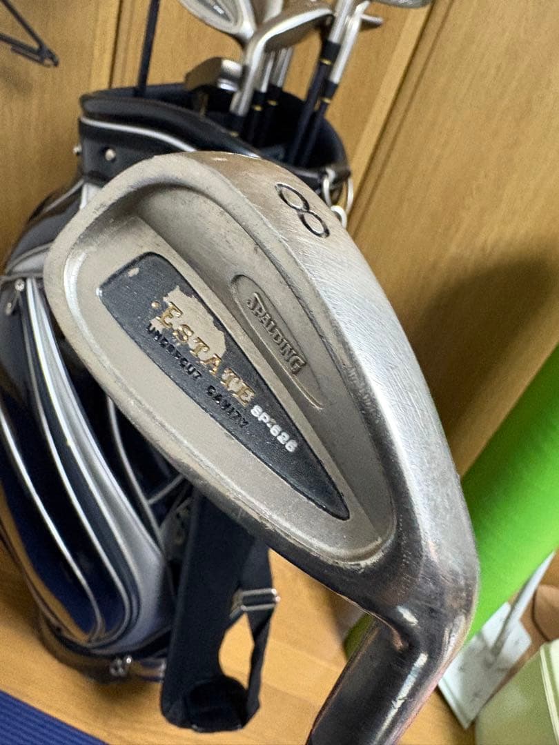 Srixon ゴルフバッグ　＋SPALDING クラブセット 右利き