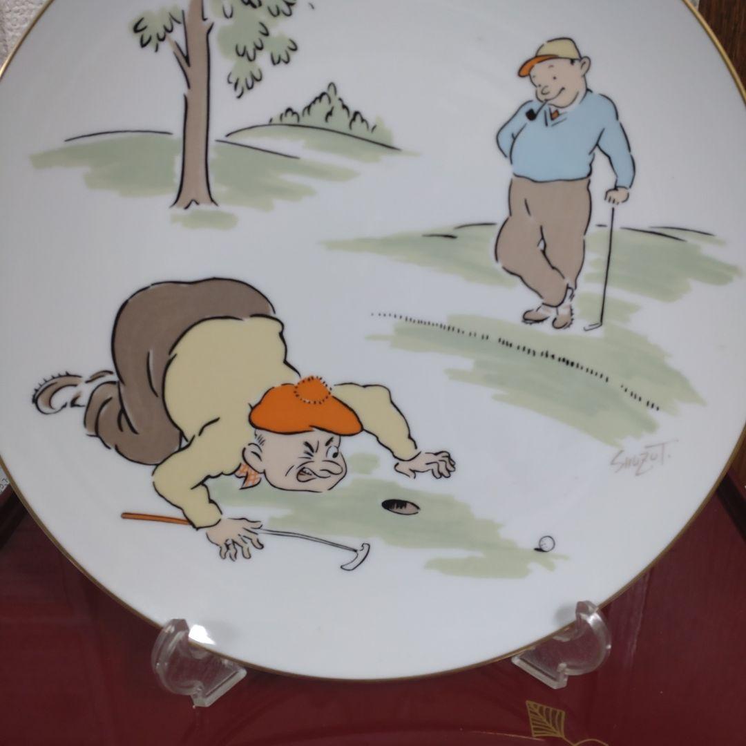 ゴルフ場の風刺画