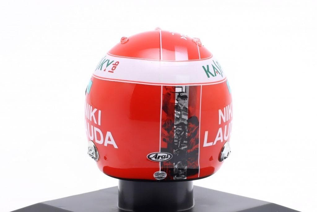 1/5 S.ベッテル F1 ヘルメット 2019 N.ラウダトリビュート