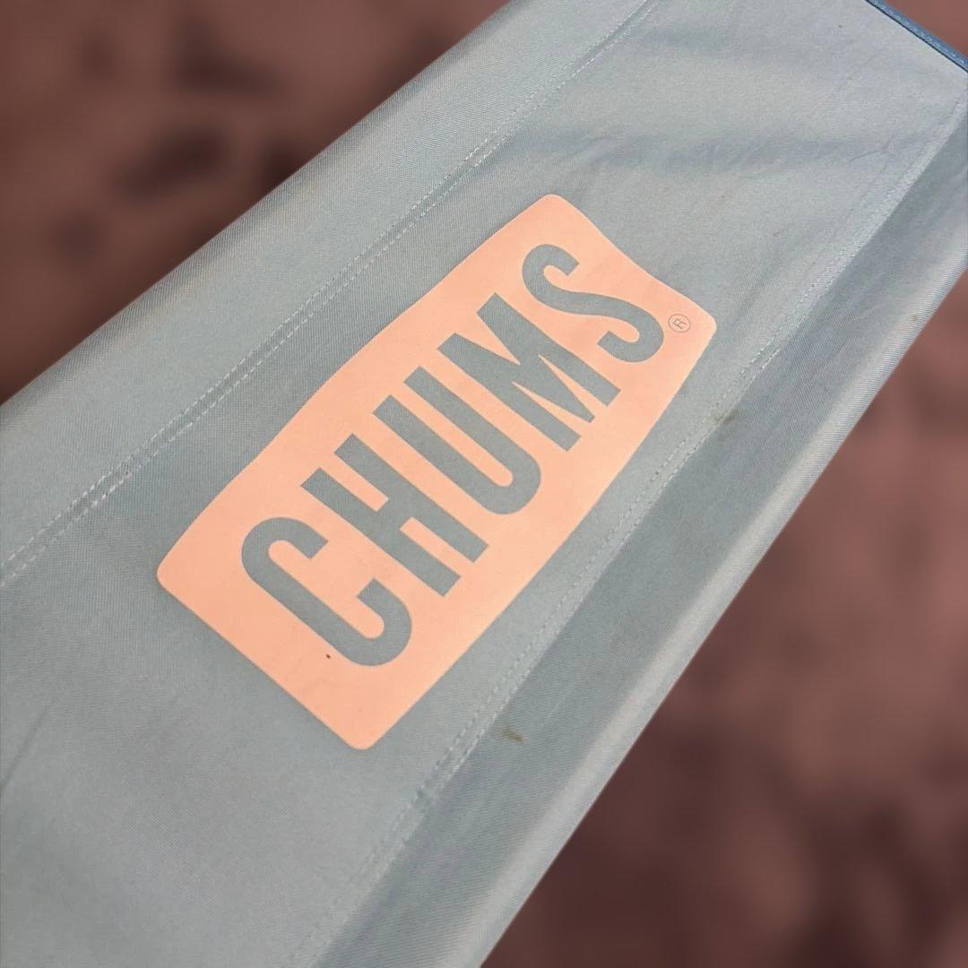 CHUMS アウトドアベンチ 水色