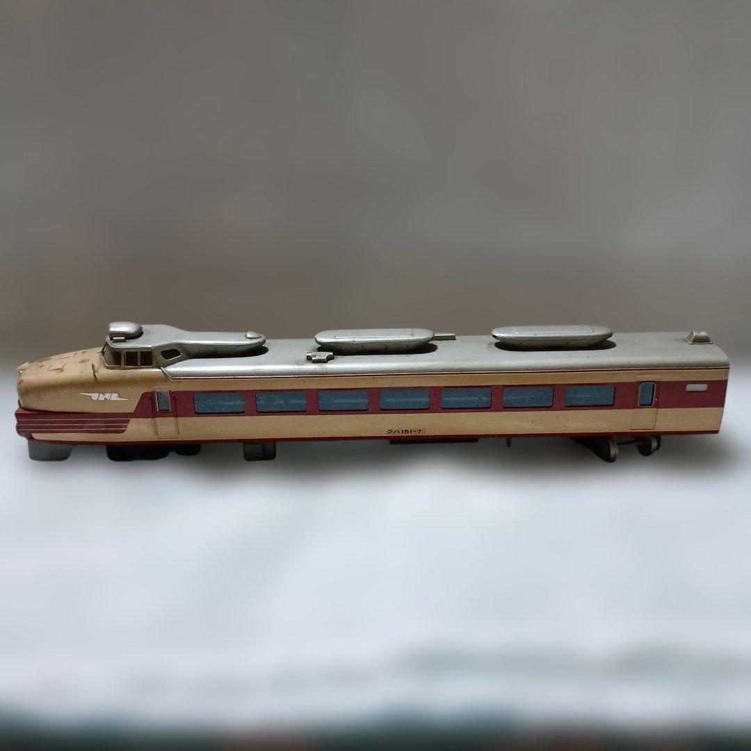 Nゲージ鉄道模型 赤 ベージュ 電車