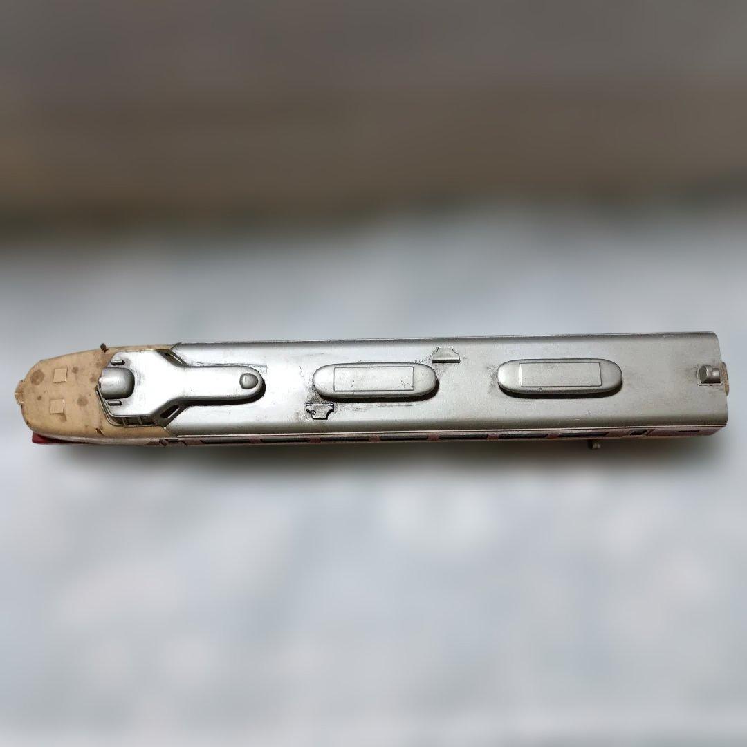 Nゲージ鉄道模型 赤 ベージュ 電車