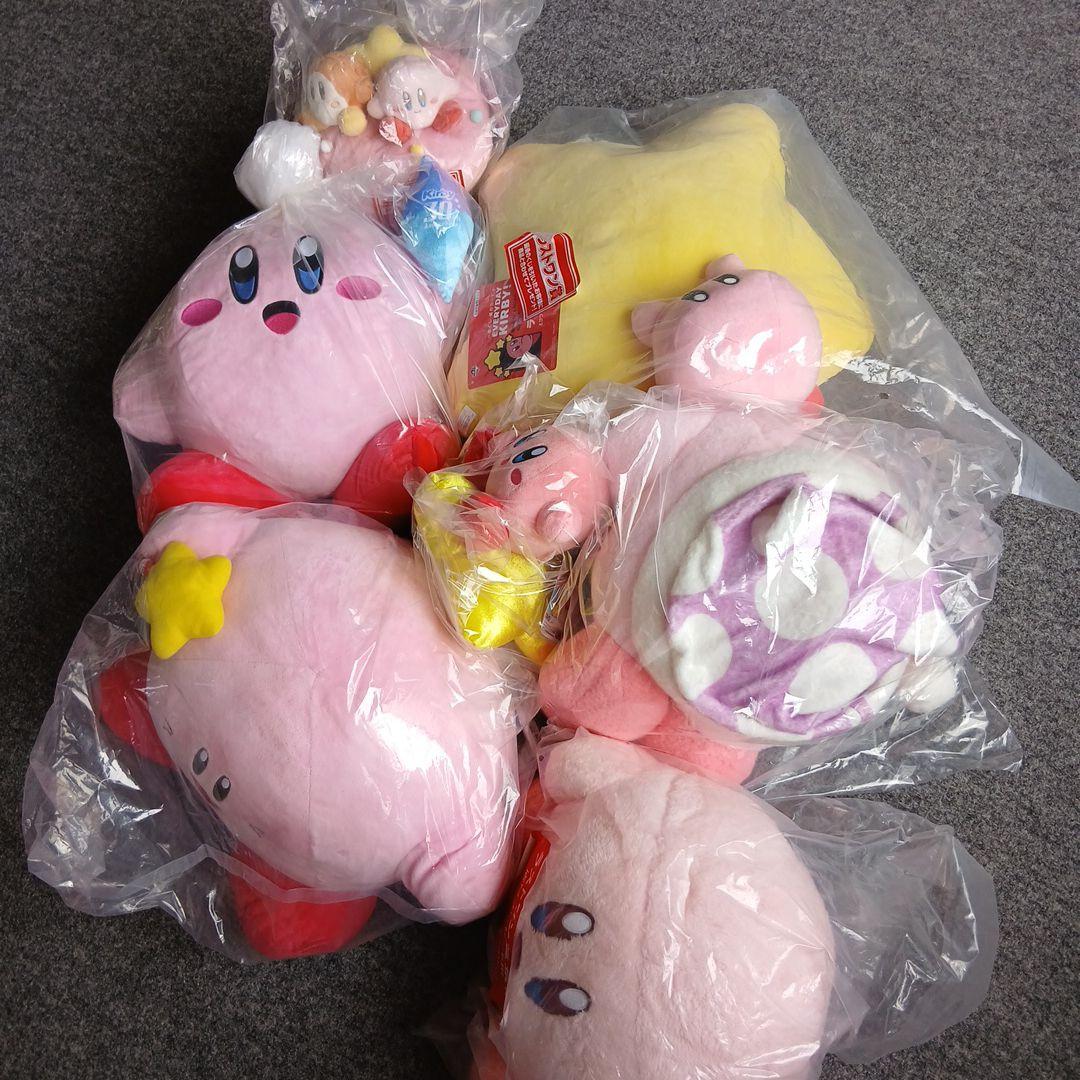 未使用☆BANDAI 星のカービィ ぬいぐるみ☆7個セット