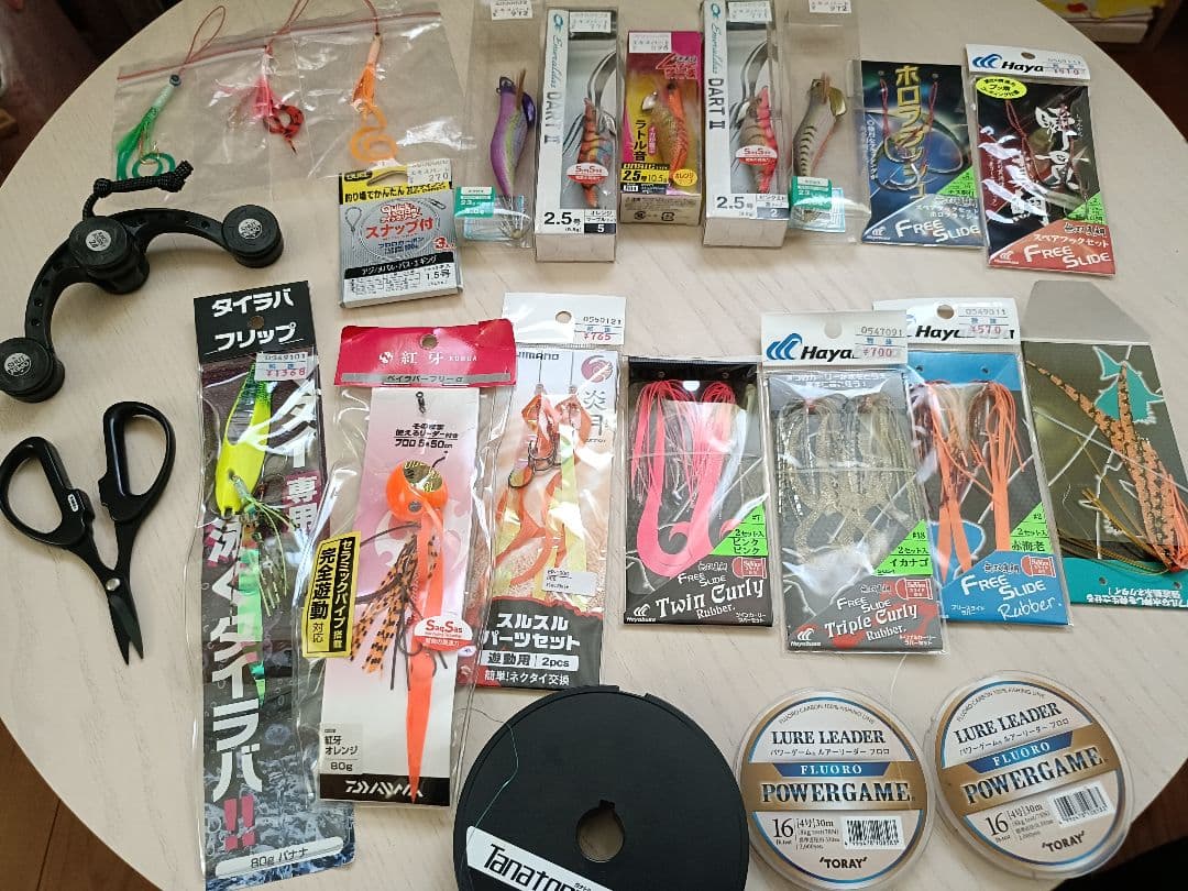 女性にも使いやすいタイラバオールセット✨