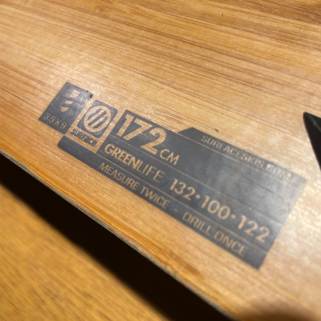 名機SURFACEサーフェイスGREENLIFE172&MARKERセット