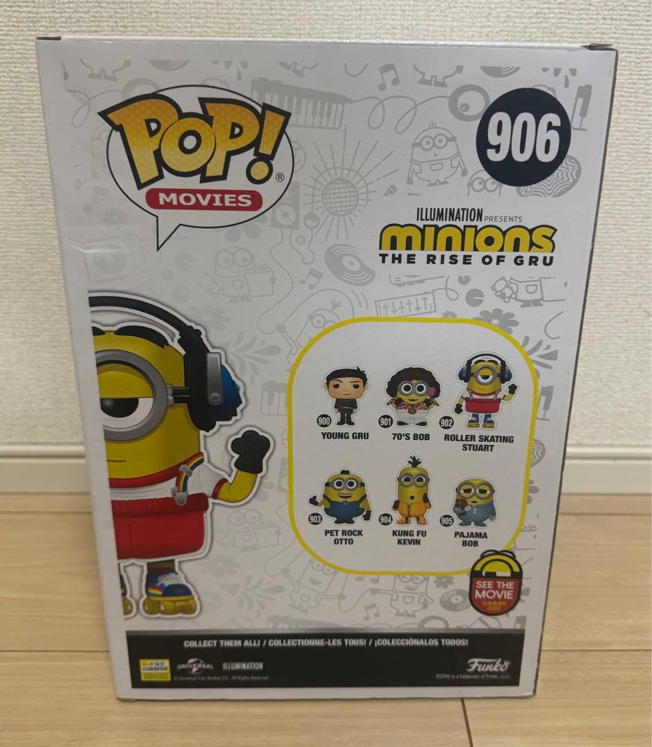 ミニオン ROLLER SKATING STUART 906 限定版　POP！