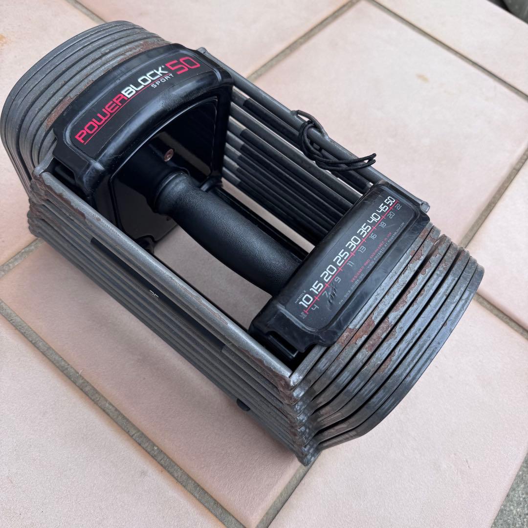 パワーブロック POWERBLOCK 可変式 SP50 ダンベル 【右側】送料込