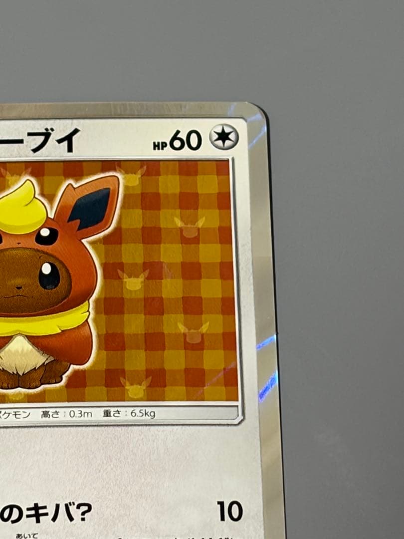 ポンチョを着たイーブイ ブースター プロモ SM-P ポケモンカード ポケカ