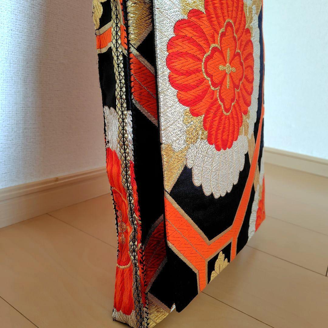 お琴カバー【憐】着物帯 ゆたん油単ハンドメイド 和楽器 正絹 袋帯 生田流山田流