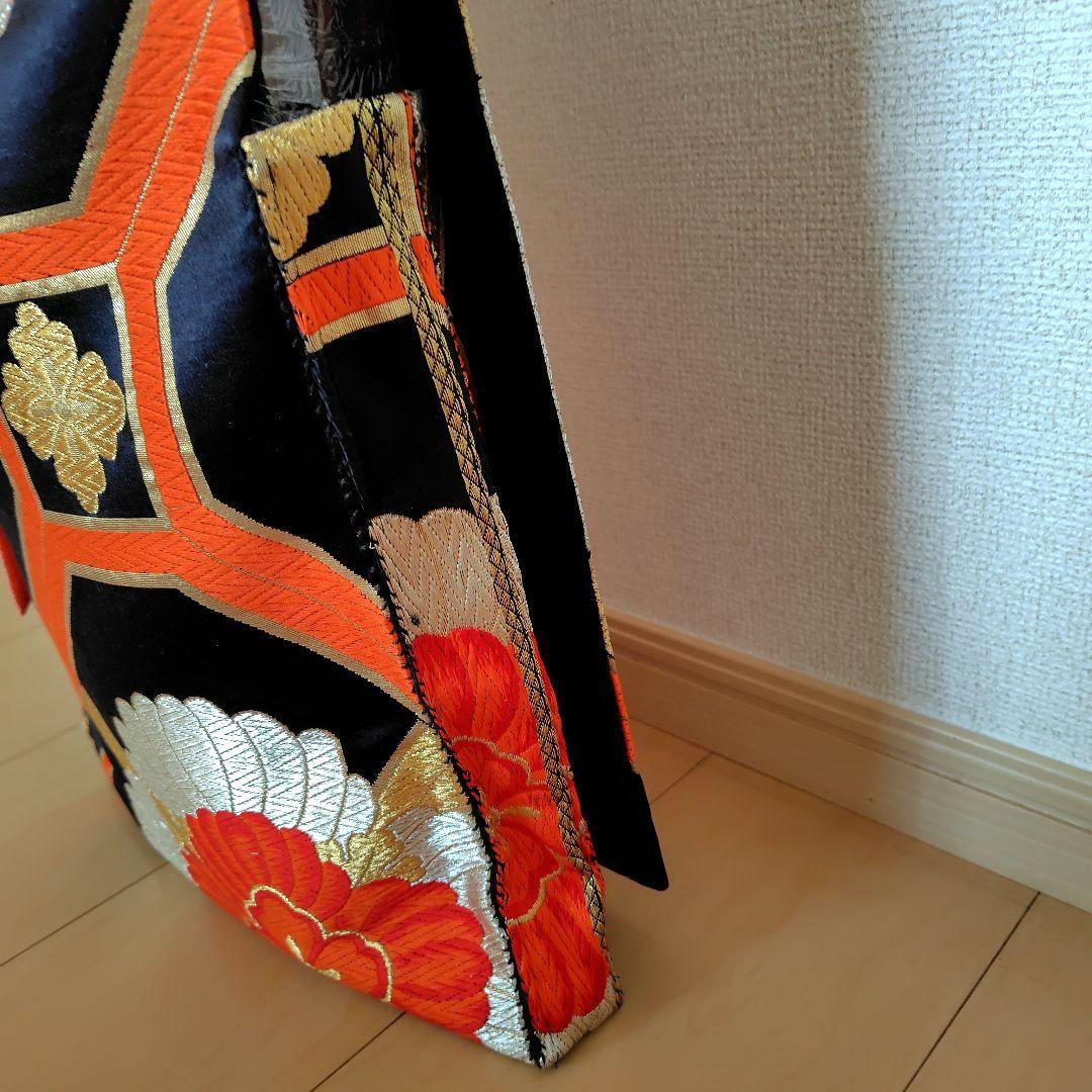 お琴カバー【憐】着物帯 ゆたん油単ハンドメイド 和楽器 正絹 袋帯 生田流山田流