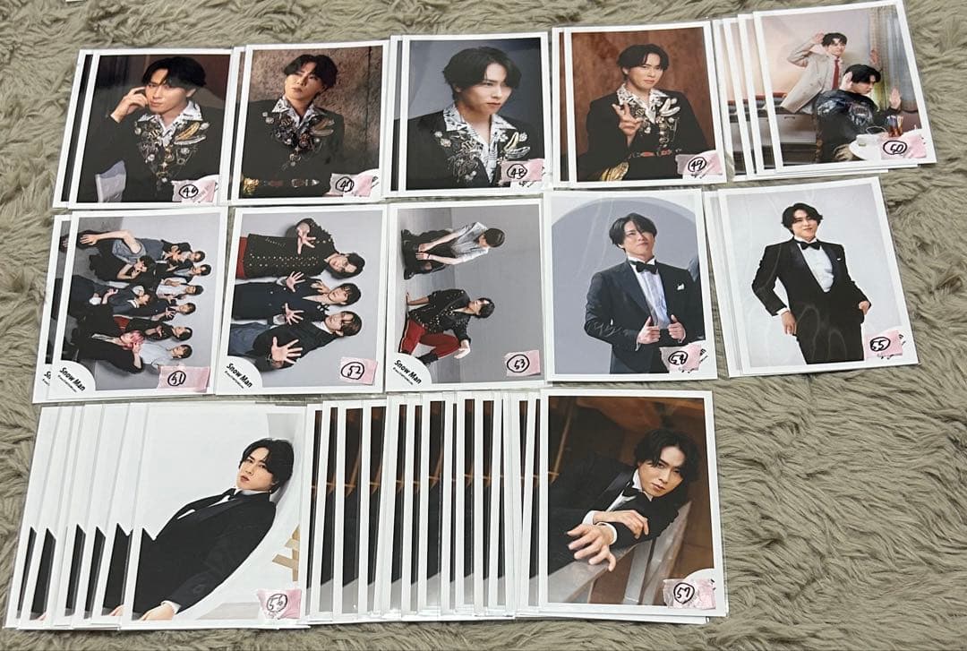 Man 宮舘涼太 公式写真 うちわ デタカ ましかくフォト