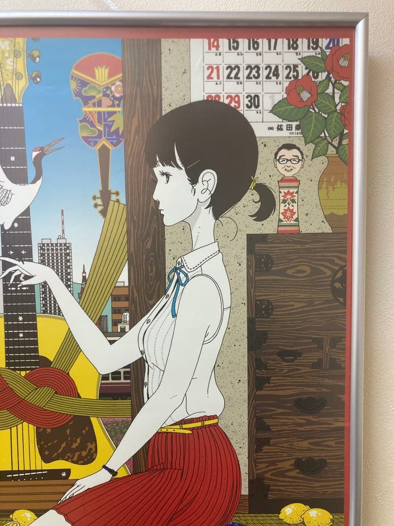 さだまさし 天晴 オールタイムベスト 告知ポスター B2 中村佑介 イラスト