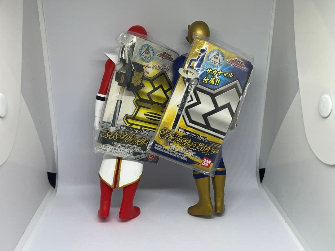 戦隊ヒーローシリーズ　侍戦隊シンケンジャー　6種　ソフビ