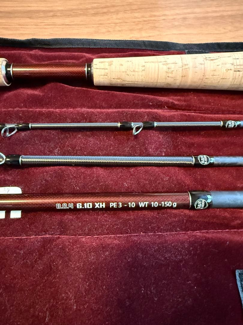 B*）様 Fishman BC4 6.10XH 4ピース ベイトロッド 極美品
