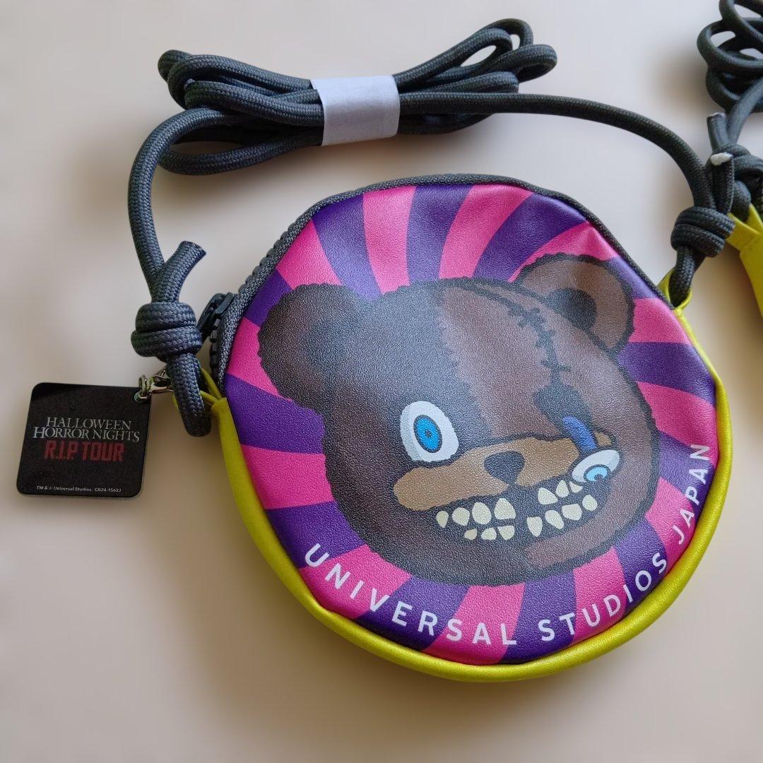 新品　USJ　ユニバ　ハロウィン　ゾンビ　ハミクマ　ショルダーポーチ　ポシェット