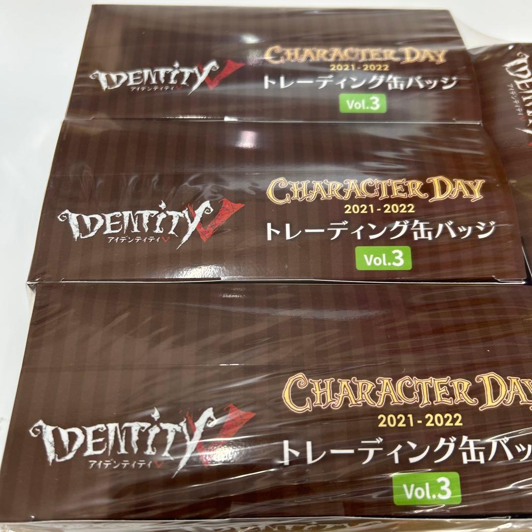 IdentityV　第五人格 缶バッジCharacterDay Vol.3 5箱