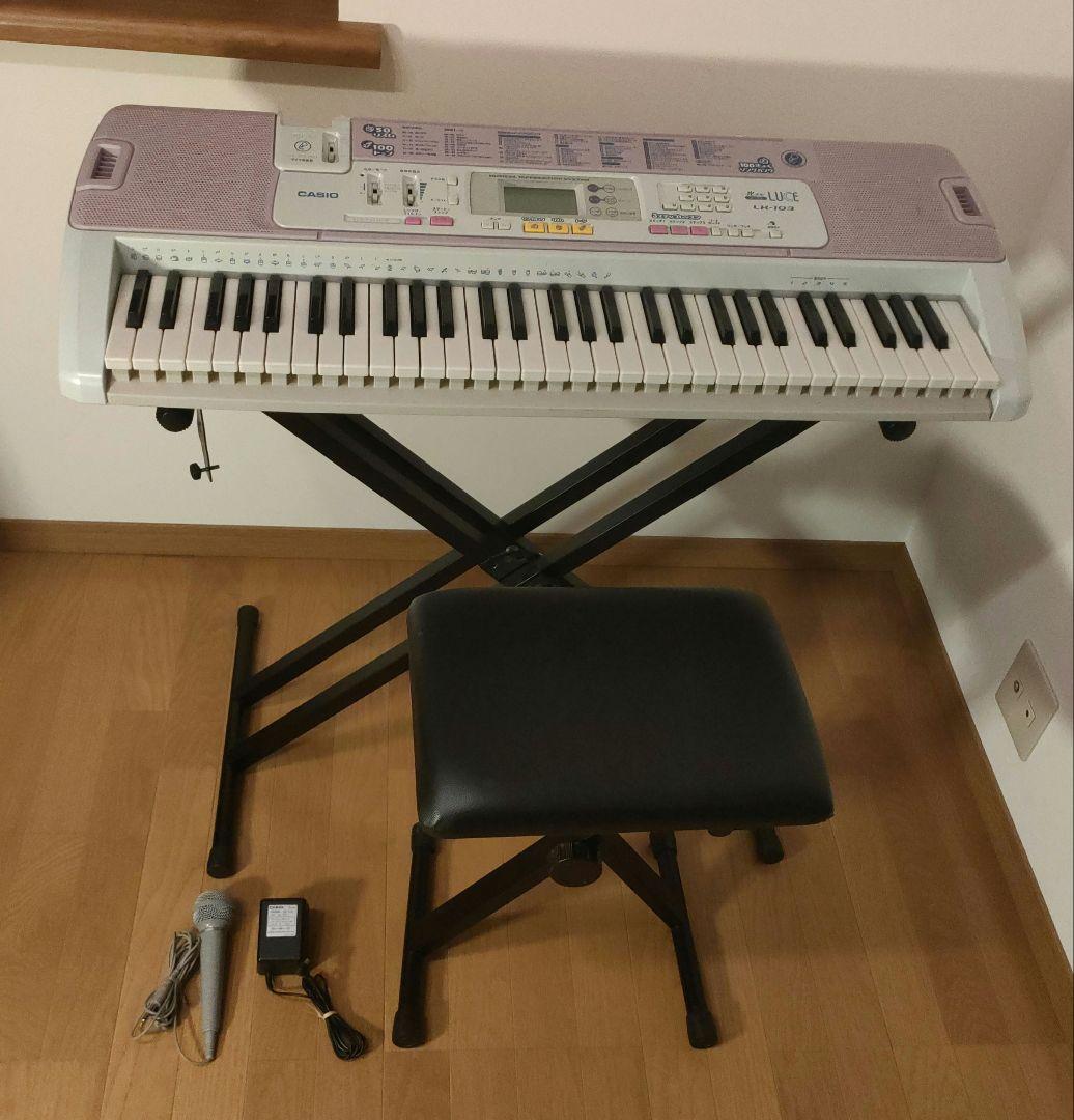 CASIO カシオ 光ナビゲーションキーボード LUCE ルーチェ LK-103