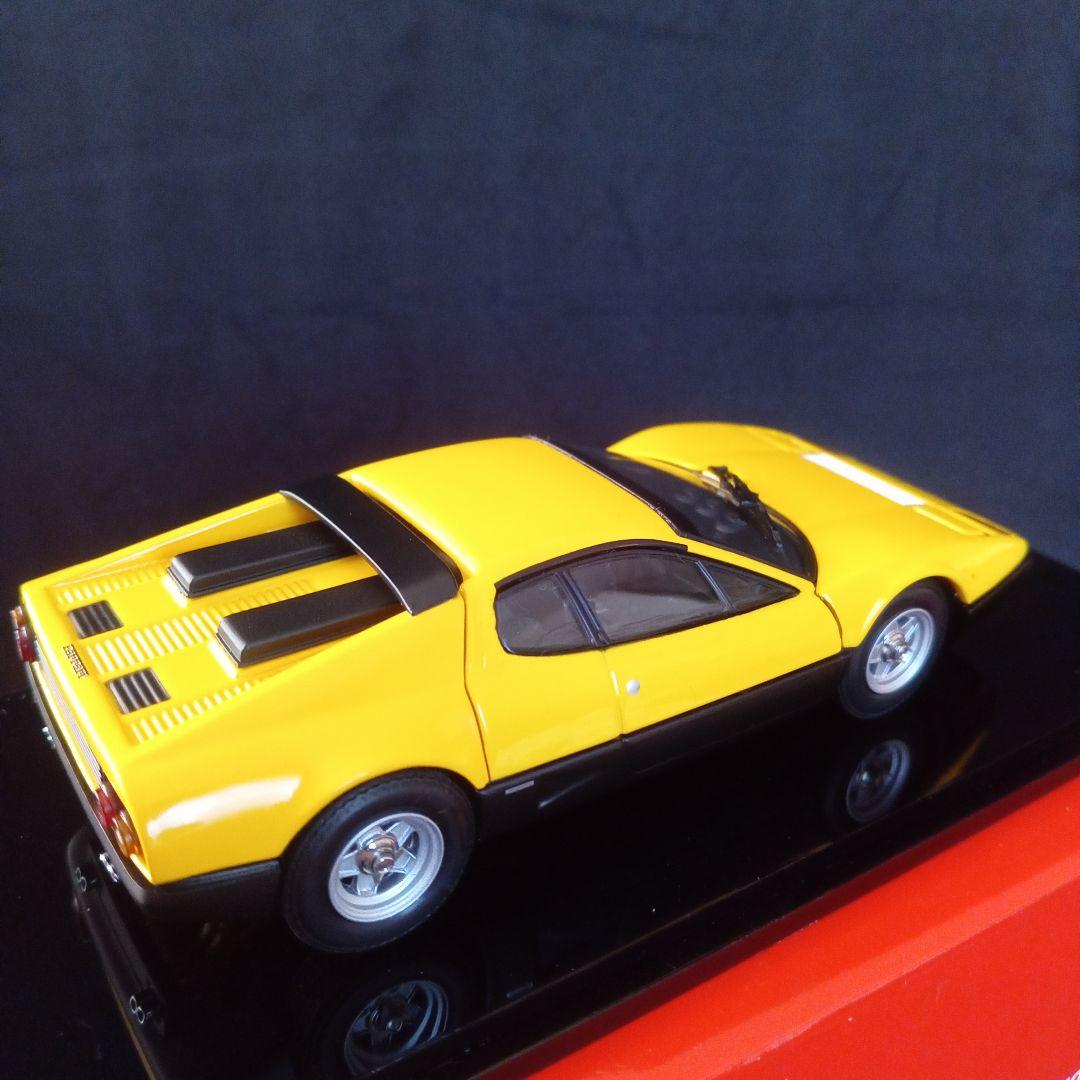 ミニカー京商　 フェラーリ512BB 　　イエロー 1/43