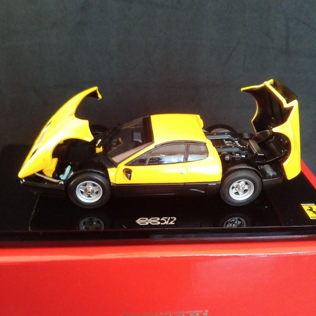 ミニカー京商　 フェラーリ512BB 　　イエロー 1/43