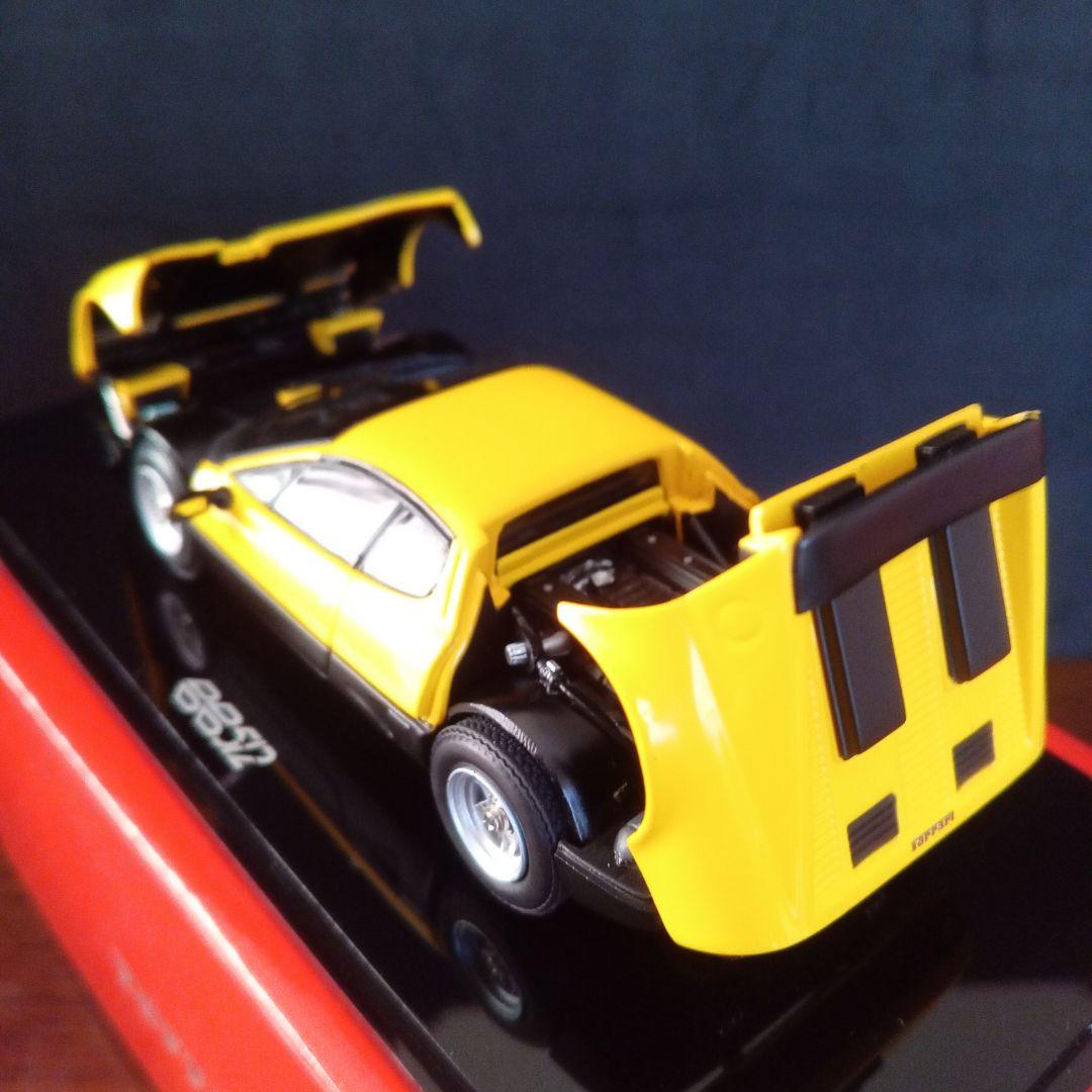 ミニカー京商　 フェラーリ512BB 　　イエロー 1/43