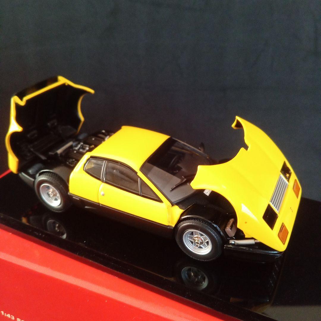 ミニカー京商　 フェラーリ512BB 　　イエロー 1/43