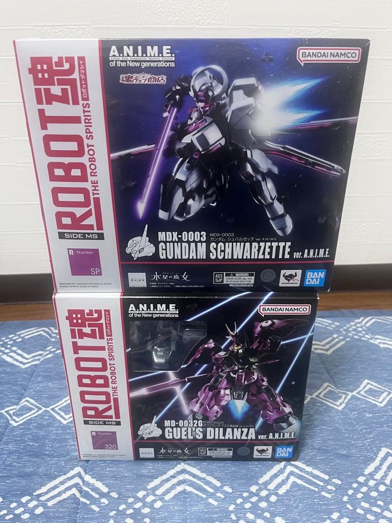 ROBOT魂 ディランザ（グエル専用機）＋ガンダム・シュバルゼッテ セット
