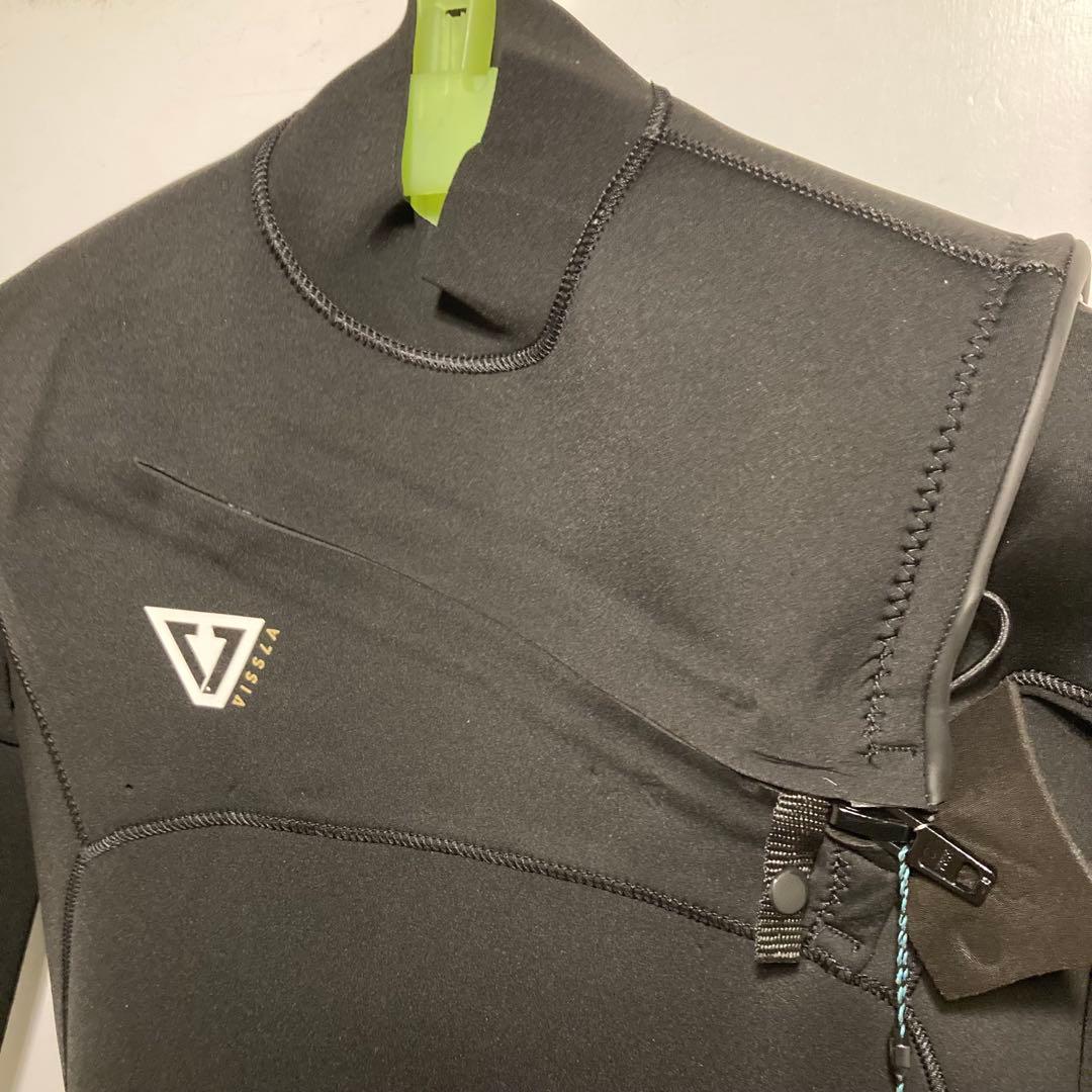 新品 VISSLA 3mm フルスーツ ウェットスーツ L ブラック ビスラ