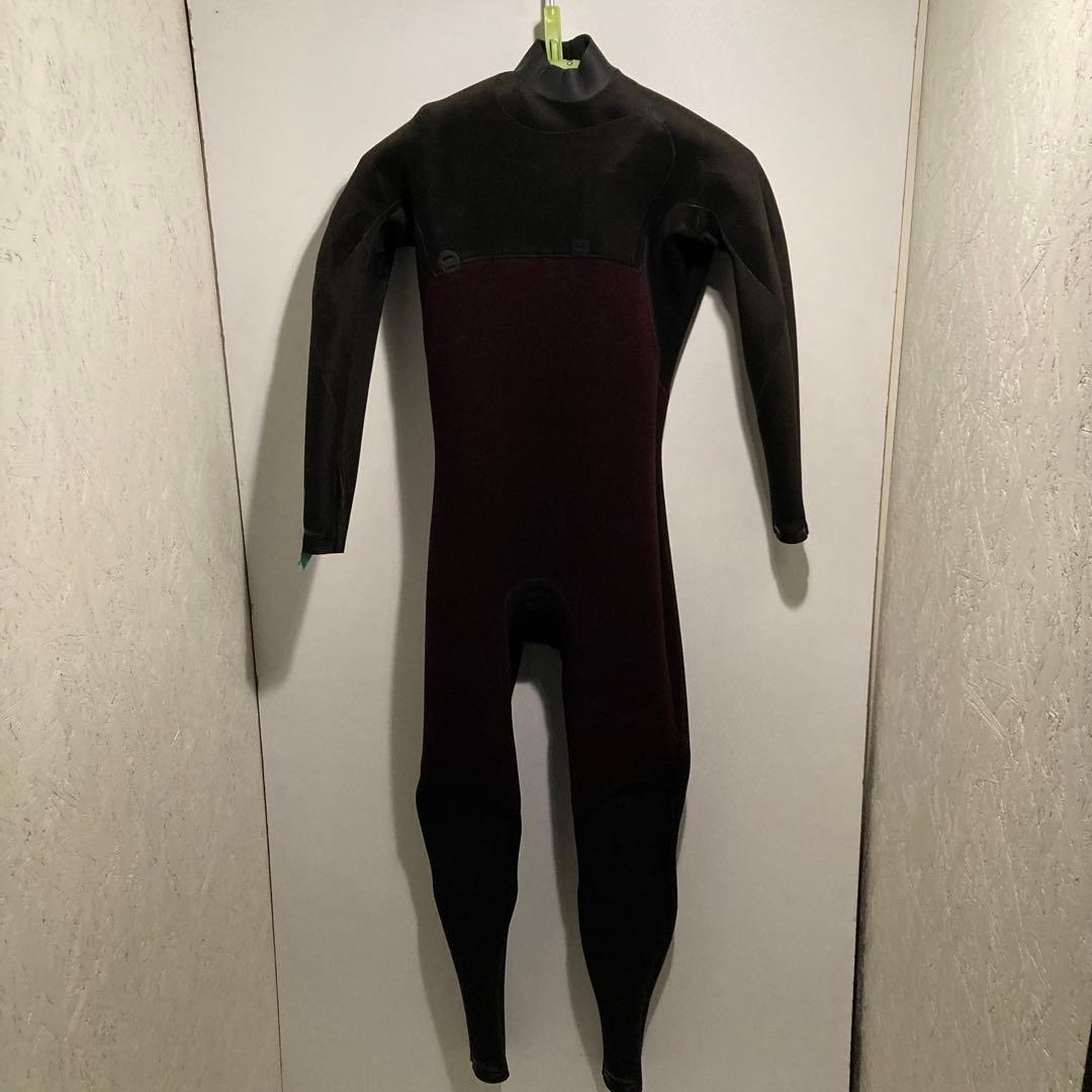 新品 VISSLA 3mm フルスーツ ウェットスーツ L ブラック ビスラ