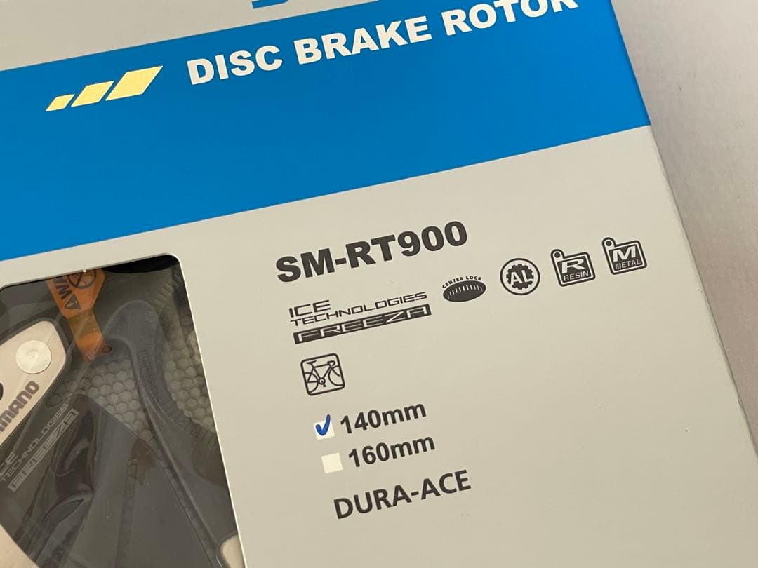 シマノディスクブレーキローター「SM－RT900」140mm新品