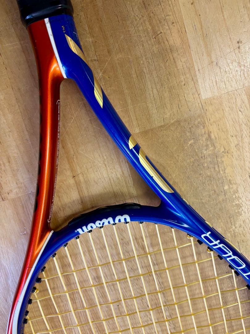 美品ウイルソン TOUR BLX 95 Ｇ2 ガットは新品！　旧錦織圭モデル
